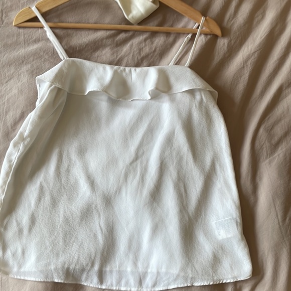 H&M Women’s Camisole Top with Flounce - Picture 2 of 4